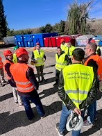 L’assessore regionale Thomas De Luca in visita al TMB di Foligno